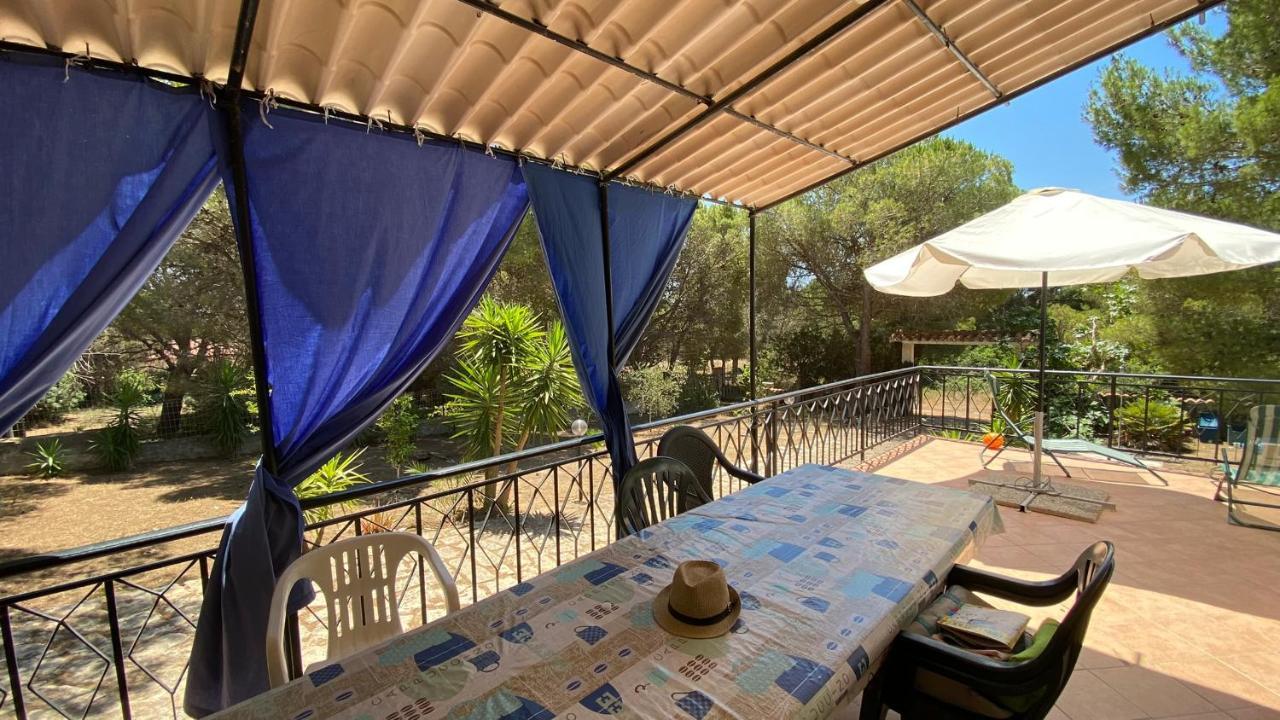 Mario & Nina - Portopino House Porto Pino Exterior photo